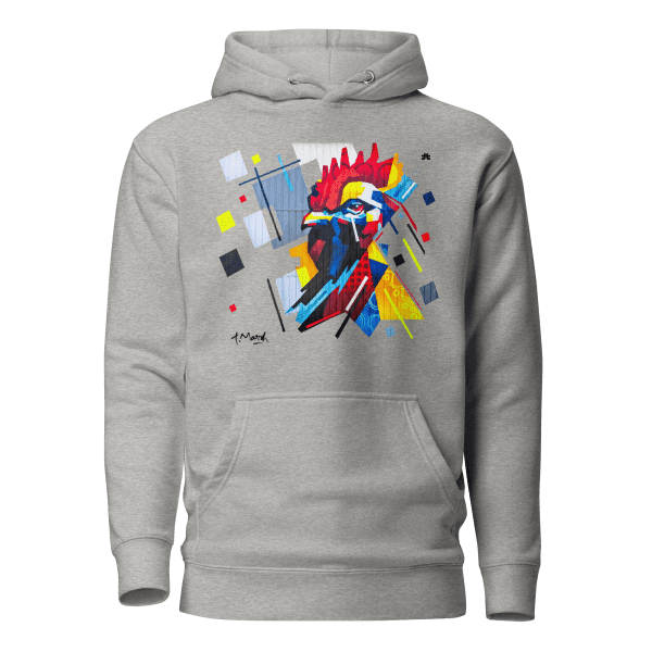 Unisex Hoodie: Fier comme un coq