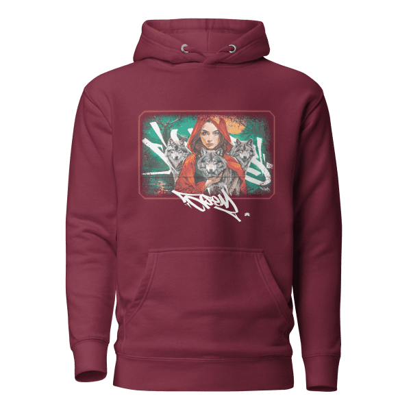 Unisex Hoodie: Wolves family - Image 3