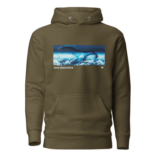 Unisex Hoodie: Whale Scape - Image 6