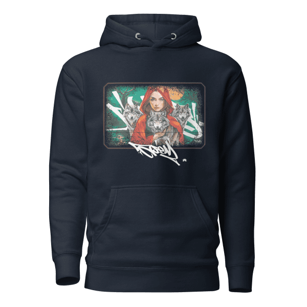 Unisex Hoodie: Wolves family
