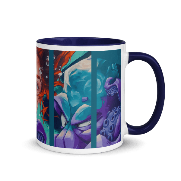 Mug with Color Inside: Under the Sea - Image 2