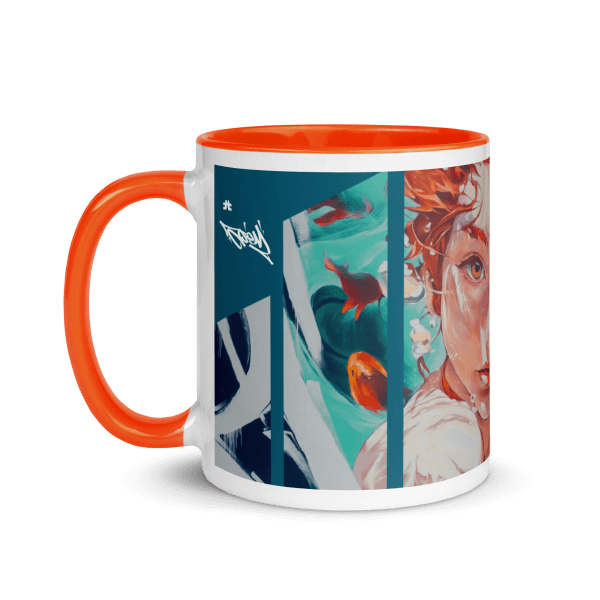 Mug with Color Inside: Under the Sea - Image 4