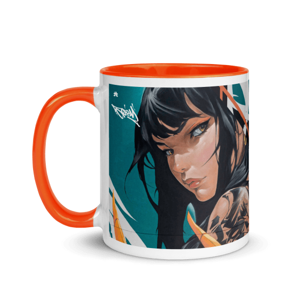 Mug with Color Inside: Bravely default - Image 4