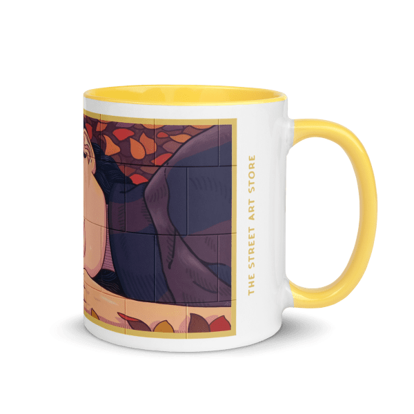 Mug with Color Inside: Chegar onde quer - Image 2