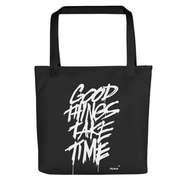 Tote bag: Good Things Take Time - Image 2