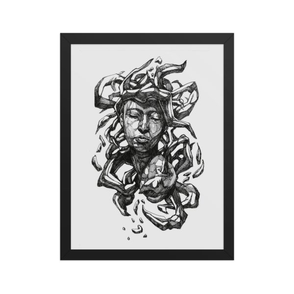 Framed matte paper poster: Nourishing Ground