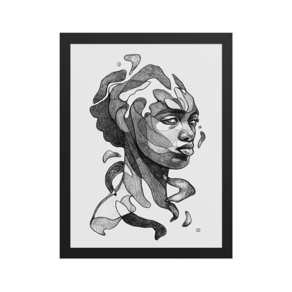 Framed matte paper poster: Fragmentos