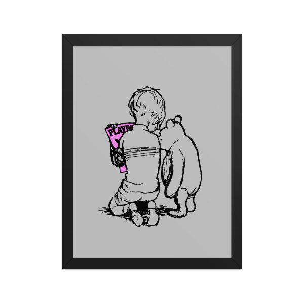 Framed matte paper poster: Honeypot