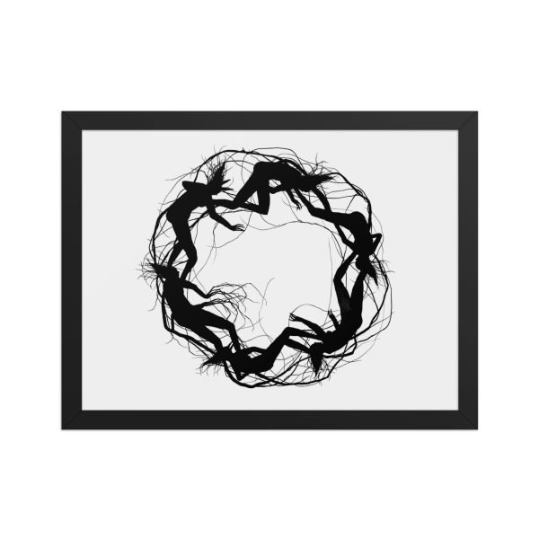 Framed matte paper poster: Constellation