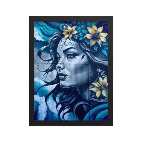 Framed matte paper poster: IEMANJÁ