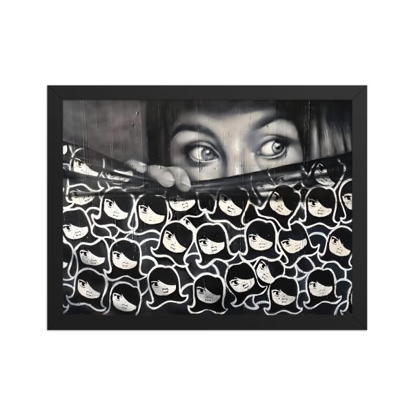 Framed matte paper poster: Pq Dom Pedro