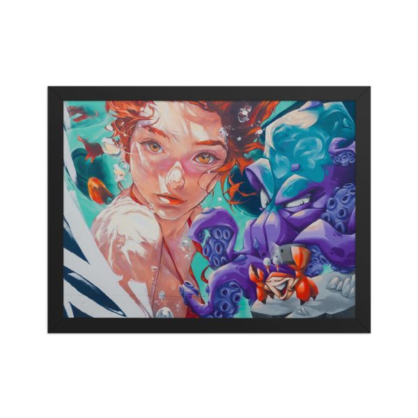 Framed matte paper poster: Under the Sea