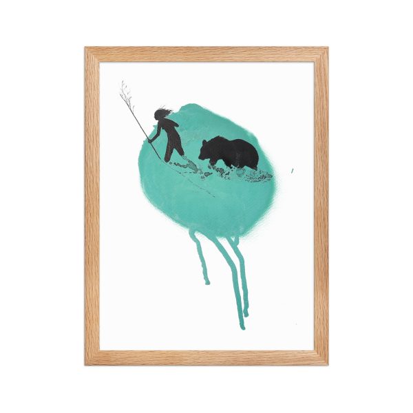 Framed matte paper poster: Survival - Image 2