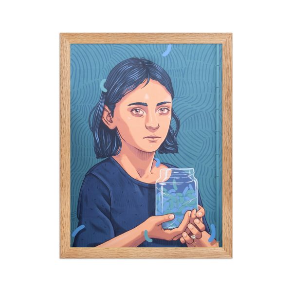 Framed matte paper poster: Tribulacións Perennes - Image 2