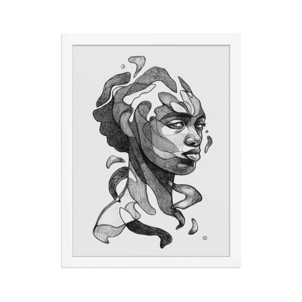 Framed matte paper poster: Fragmentos - Image 2