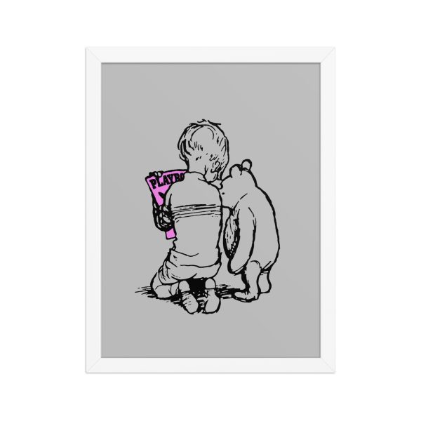 Framed matte paper poster: Honeypot - Image 2
