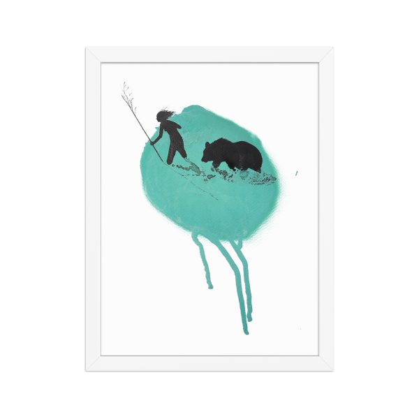 Framed matte paper poster: Survival - Image 3