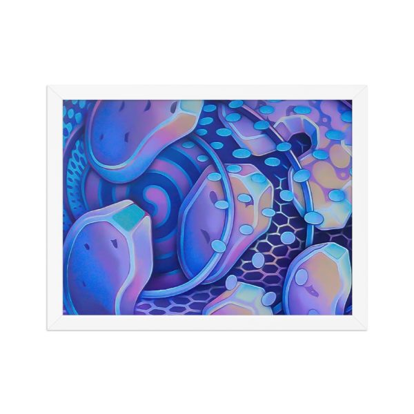 Framed matte paper poster: Micro Center Mural - Image 2
