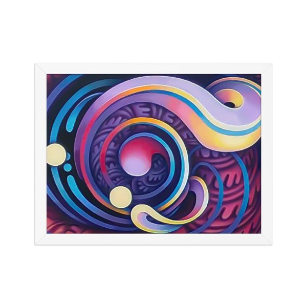 Framed matte paper poster: Brest Mural - Image 2
