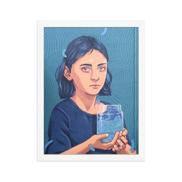 Framed matte paper poster: Tribulacións Perennes - Image 3