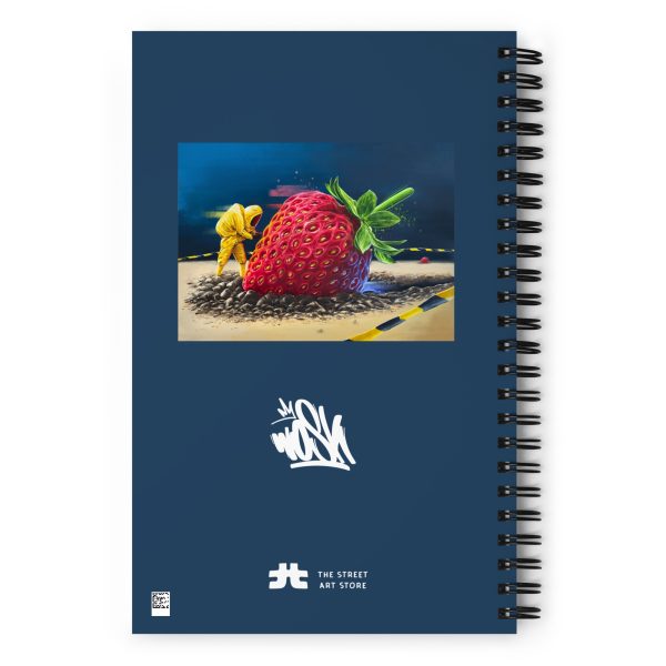 Spiral notebook: Strawberry crash landing - Image 2