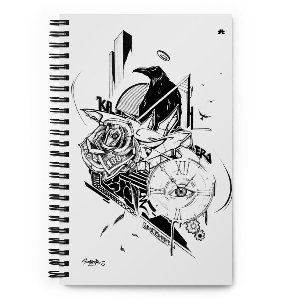 Spiral notebook: Time is money