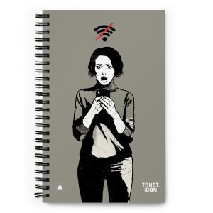 Spiral notebook: Lost connection