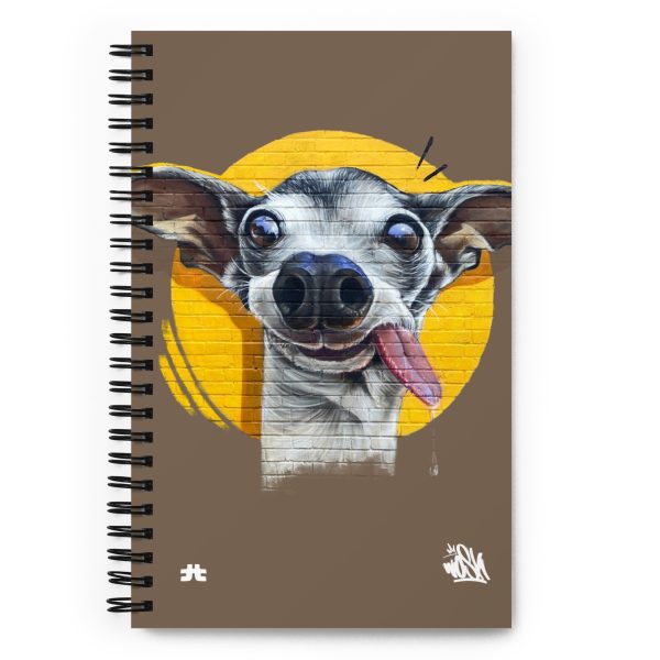 Spiral notebook: Tongue Out Tuesday