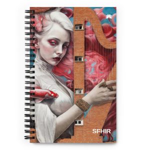Spiral notebook: Sirena