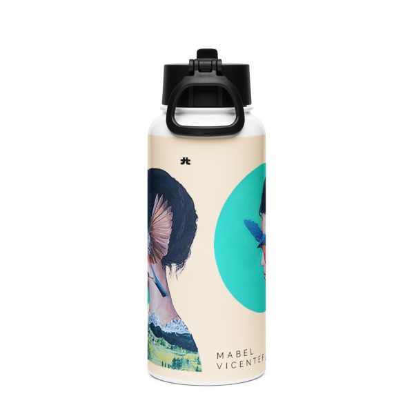 Stainless steel water bottle with a straw lid: Patagonia - Image 4