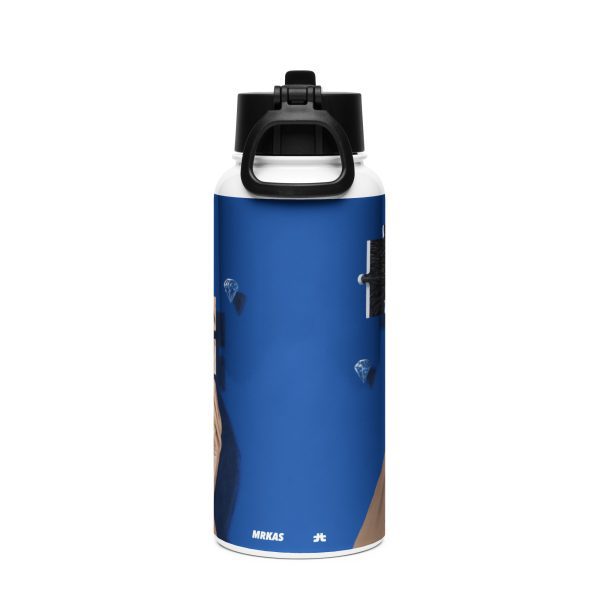 Stainless steel water bottle with a straw lid: Lucy - Image 4