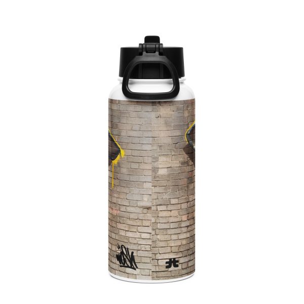 Stainless steel water bottle with a straw lid: Tongue Out Tuesday - Image 4