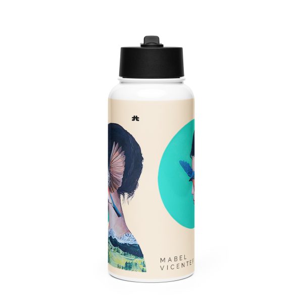 Stainless steel water bottle with a straw lid: Patagonia - Image 3