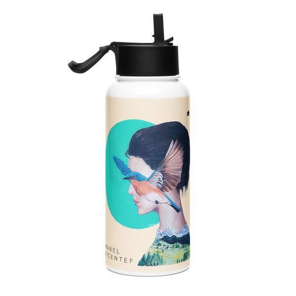 Stainless steel water bottle with a straw lid: Patagonia - Image 2