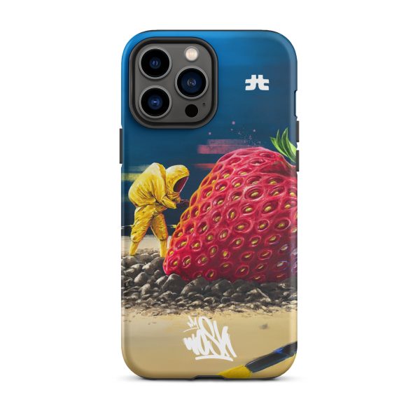 Tough Case for iPhone®: Strawberry crash landing - Image 4
