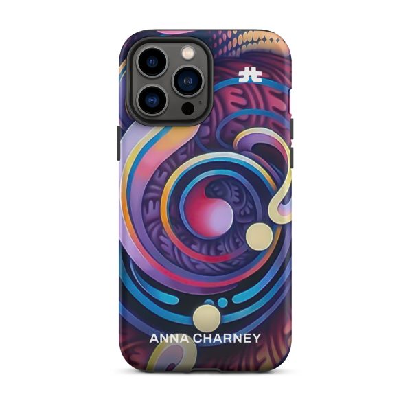 Tough Case for iPhone®: Brest Mural - Image 4