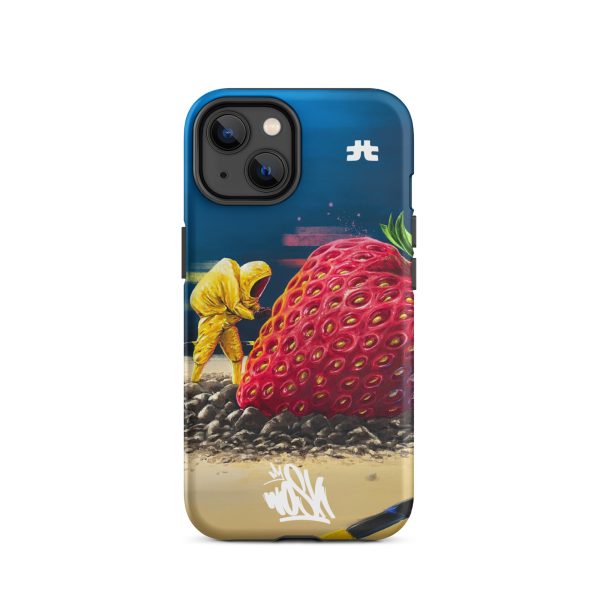Tough Case for iPhone®: Strawberry crash landing - Image 5