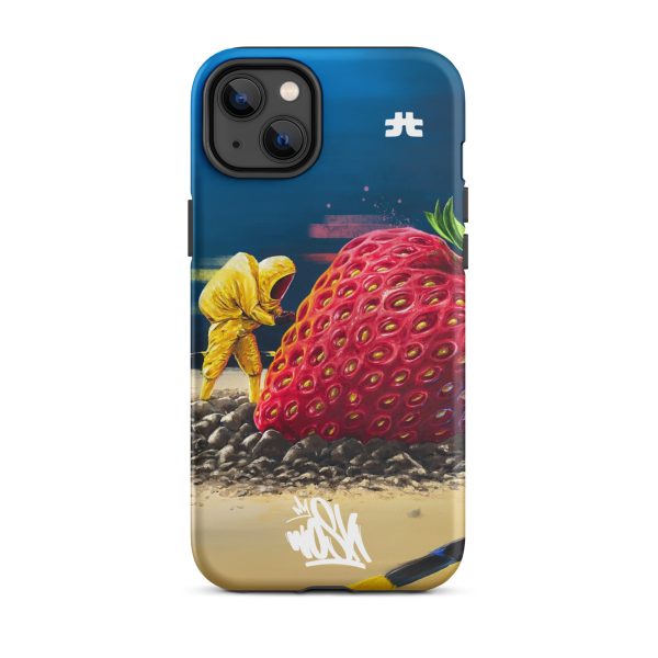 Tough Case for iPhone®: Strawberry crash landing - Image 6