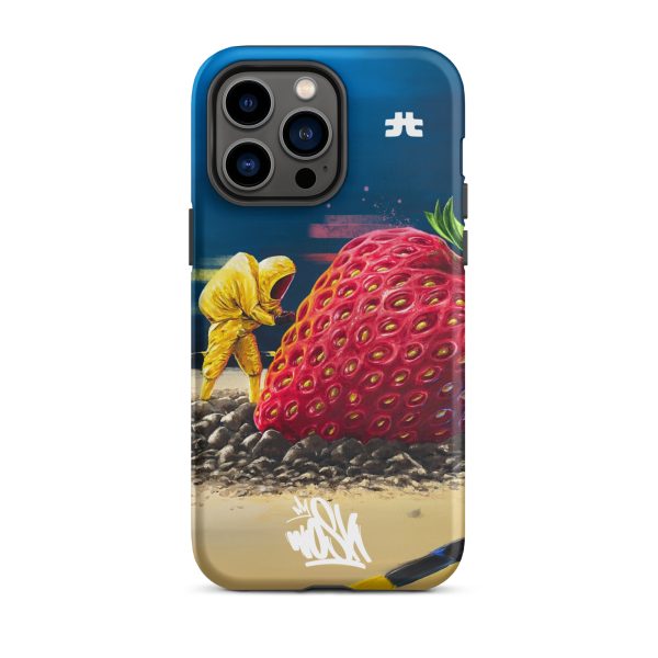 Tough Case for iPhone®: Strawberry crash landing - Image 8