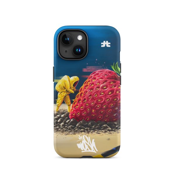 Tough Case for iPhone®: Strawberry crash landing - Image 9
