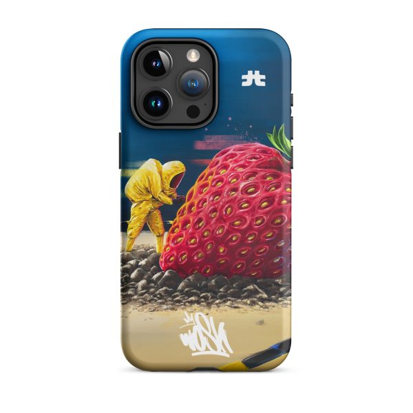 Tough Case for iPhone®: Strawberry crash landing - Image 12