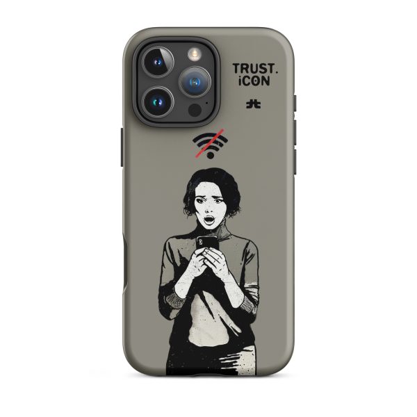 Tough Case for iPhone®: Lost connection - Image 16