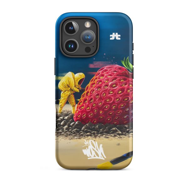 Tough Case for iPhone®: Strawberry crash landing - Image 16