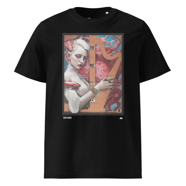 Unisex organic cotton t-shirt: Sirena - Image 2