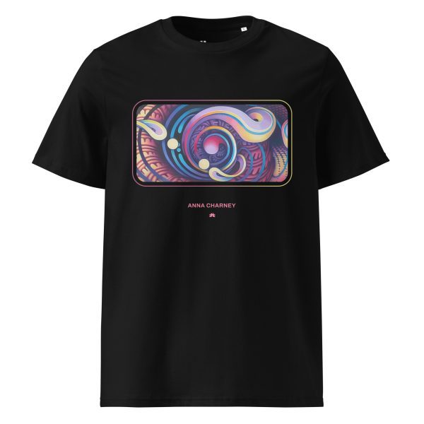 Unisex organic cotton t-shirt: Brest Mural - Image 2
