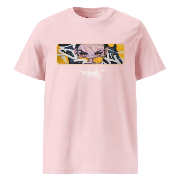Unisex organic cotton t-shirt: Wolves at home - Image 9
