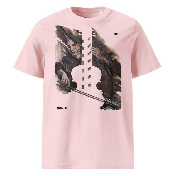 Unisex organic cotton t-shirt: Fene - Image 3