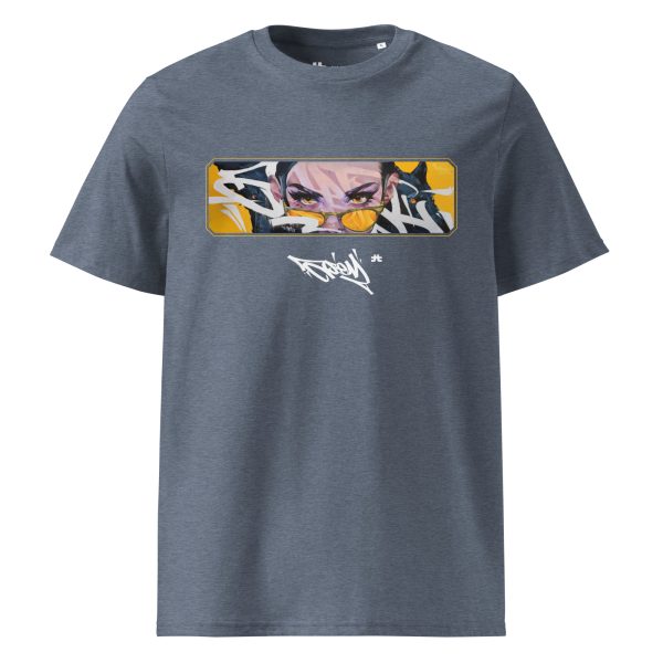 Unisex organic cotton t-shirt: Wolves at home - Image 7
