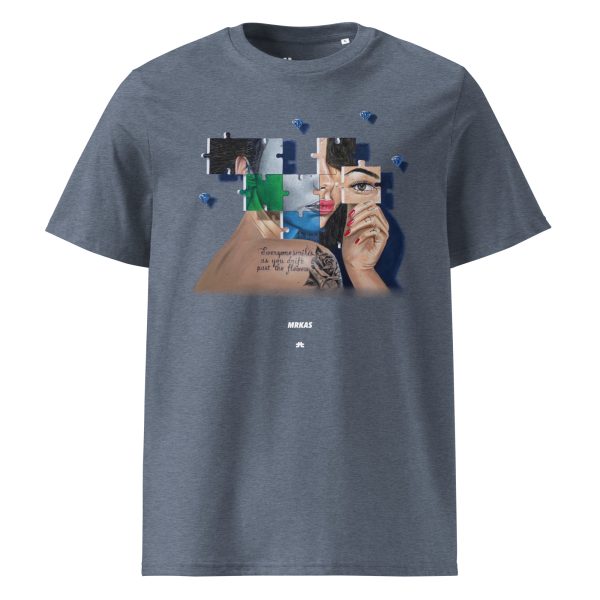 Unisex organic cotton t-shirt: Lucy - Image 3
