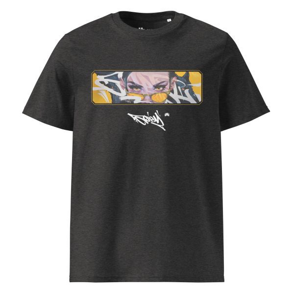 Unisex organic cotton t-shirt: Wolves at home - Image 3